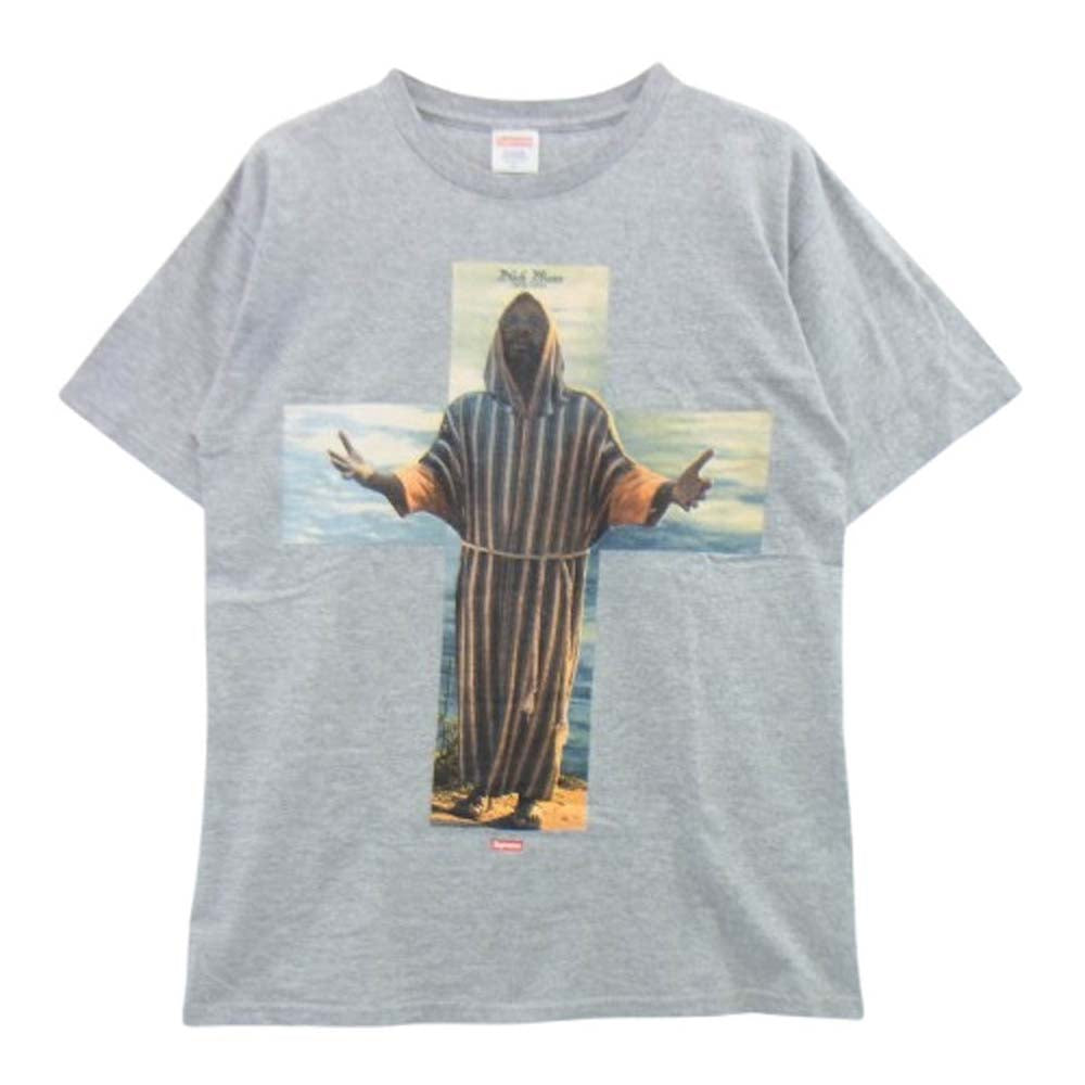 Supreme シュプリーム 12AW Black Moses Tee Isaac Hayes M 半袖 tシャツ カットソー ライトグレー系 M【中古】