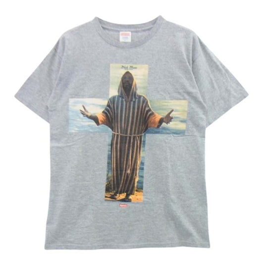 Supreme シュプリーム 12AW Black Moses Tee Isaac Hayes M 半袖 tシャツ カットソー ライトグレー系 M【中古】
