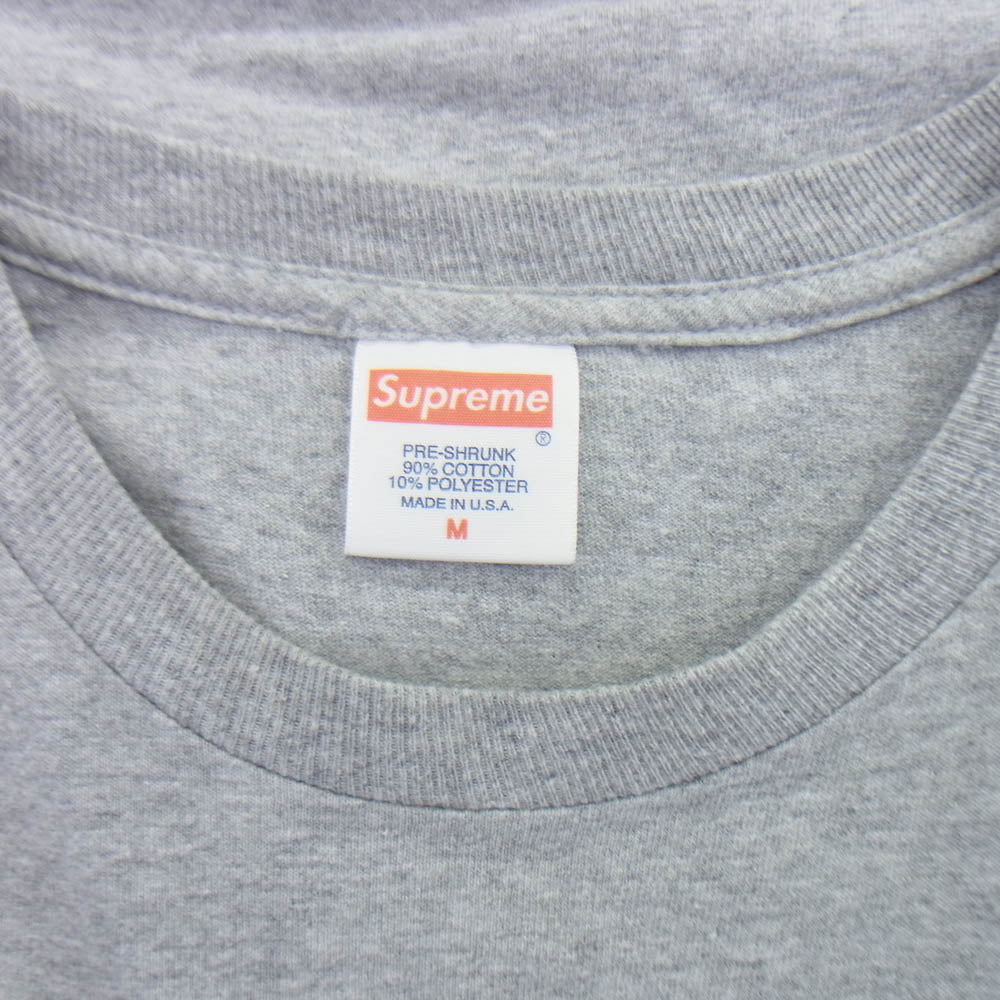 Supreme シュプリーム 12AW Black Moses Tee Isaac Hayes M 半袖 tシャツ カットソー ライトグレー系 M【中古】