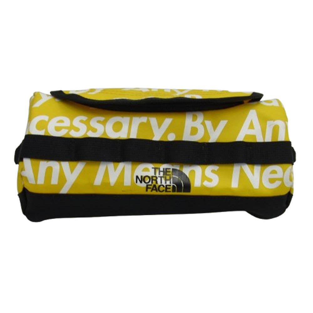 Supreme シュプリーム The North Face Base Camp Travel Canister ノースフェイス トラベル ポーチ バッグ イエロー系【中古】