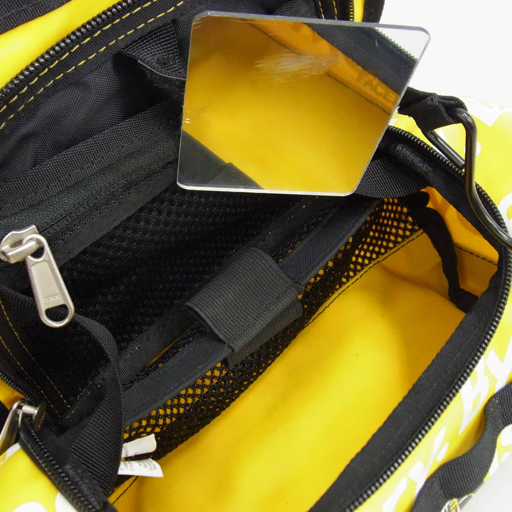 Supreme シュプリーム The North Face Base Camp Travel Canister ノースフェイス トラベル ポーチ バッグ イエロー系【中古】