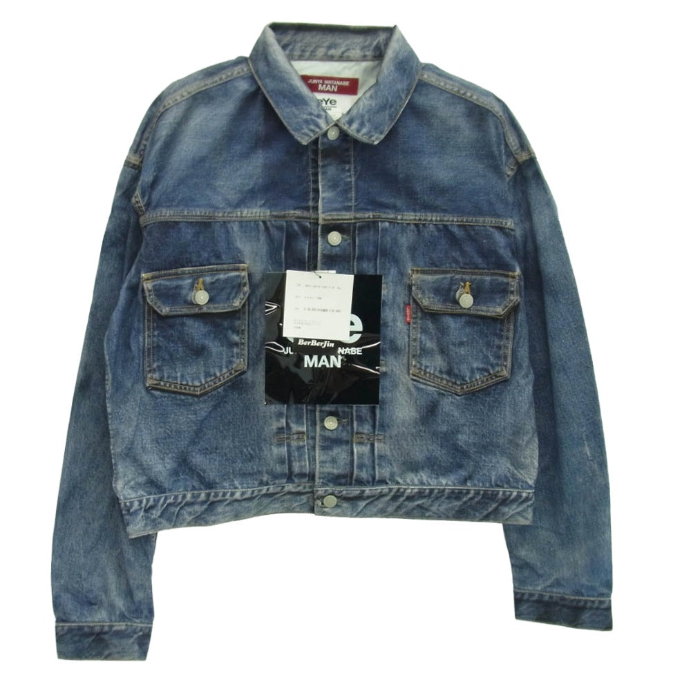 JUNYA WATANABE COMME des GARCONS MAN ジュンヤワタナベコムデギャルソンマン 25SS WO-J910-100 BerBerJin Levi's ベルベルジン リーバイス 507XX 2nd Gジャン デニム ジャケット インディゴブルー系 XL【新古品】【未使用】【中古】