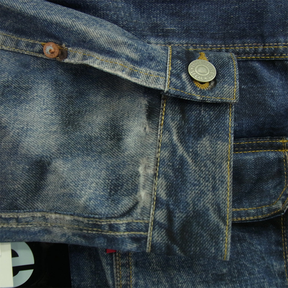 JUNYA WATANABE COMME des GARCONS MAN ジュンヤワタナベコムデギャルソンマン 25SS WO-J910-100 BerBerJin Levi's ベルベルジン リーバイス 507XX 2nd Gジャン デニム ジャケット インディゴブルー系 L【新古品】【未使用】【中古】
