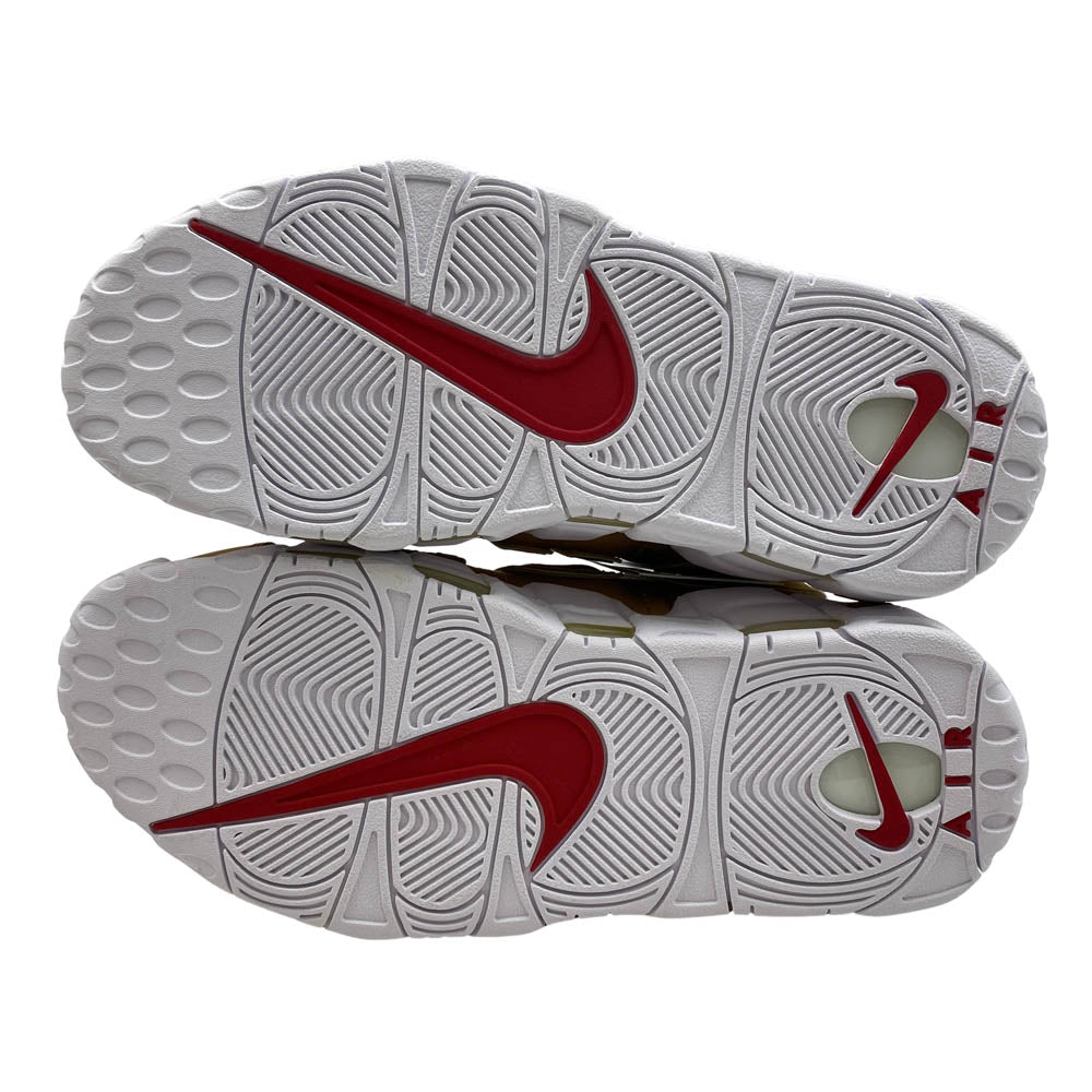 Supreme シュプリーム 902290-700 × NIKE ナイキ AIR MORE UPTEMPO METALLIC GOLD エア モア アップテンポ メタリック ゴールド スニーカー ゴールド系 27cm【新古品】【未使用】【中古】