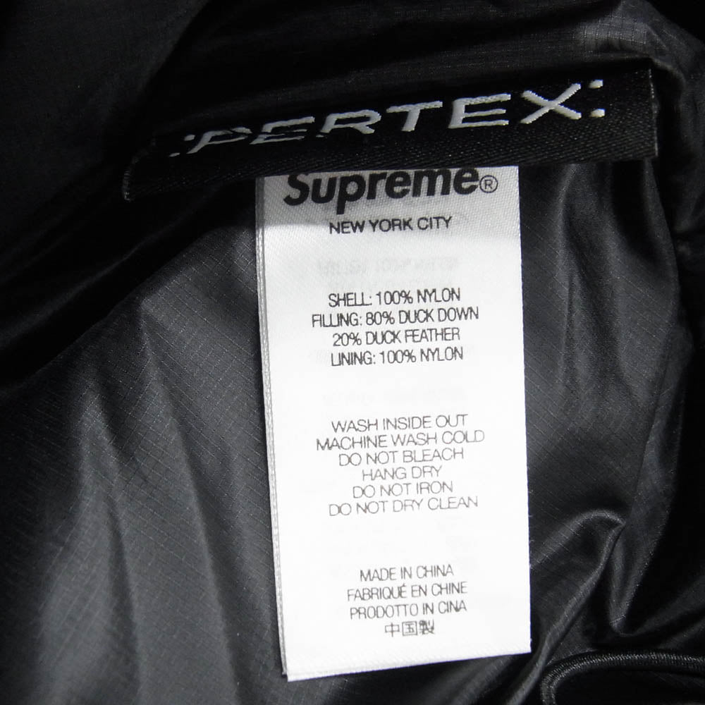 Supreme シュプリーム 24SS Micro Down Jacket PERTEX DUCK DOWN マイクロ ダウン ジャケット ブラック系 L【新古品】【未使用】【中古】