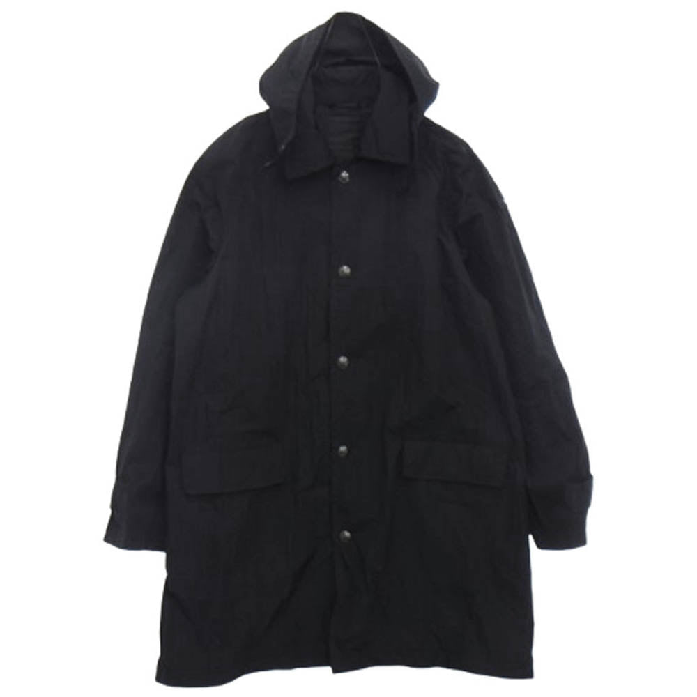 TATRAS タトラス MTA18S4540 Camedrio スプリングコート フーデッド ナイロンコート ブラック系 02【美品】【中古】