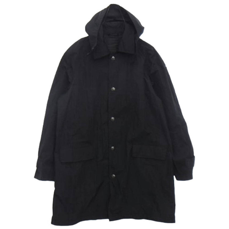 TATRAS タトラス MTA18S4540 Camedrio スプリングコート フーデッド ナイロンコート ブラック系 02【美品】【中古】