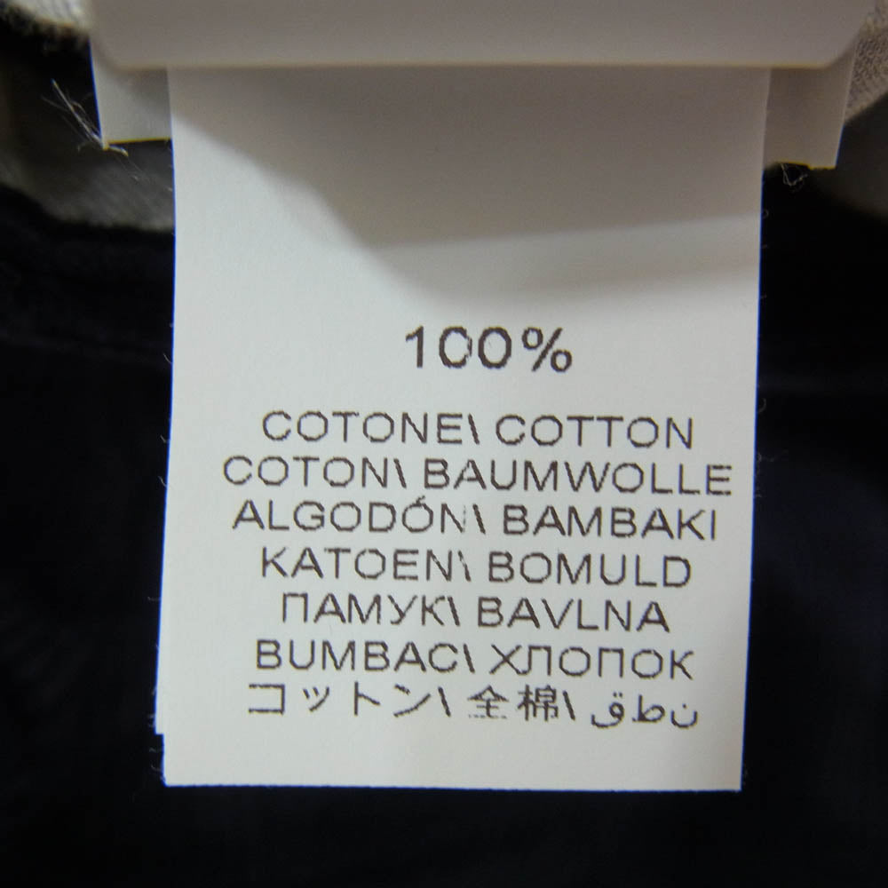 Brunello Cucinelli ブルネロクチネリ 太畝 コーデュロイ テーパード パンツ ネイビー系 46【中古】