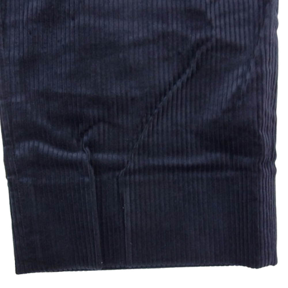 Brunello Cucinelli ブルネロクチネリ 太畝 コーデュロイ テーパード パンツ ネイビー系 46【中古】