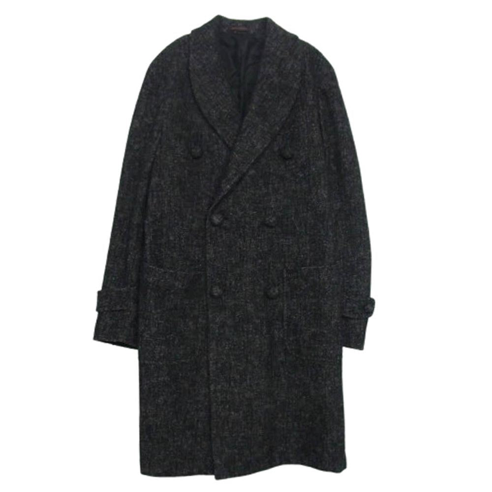 ザ ジジ ALCOR ウール チェスター ロング コート ダークグレー系 46【中古】