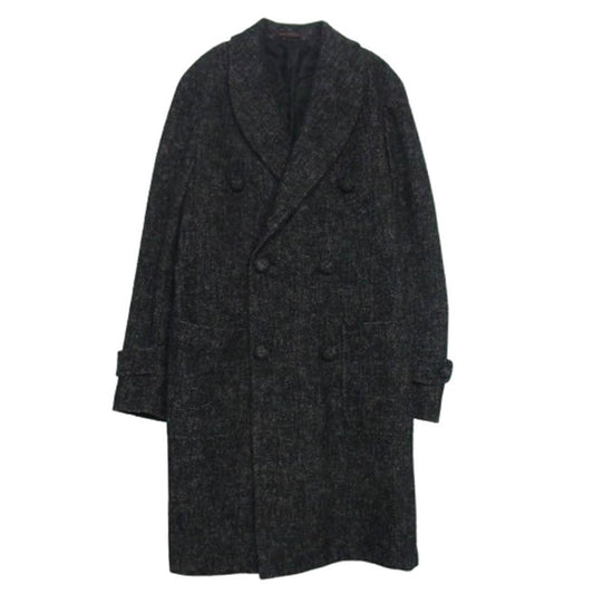 ザ ジジ ALCOR ウール チェスター ロング コート ダークグレー系 46【中古】