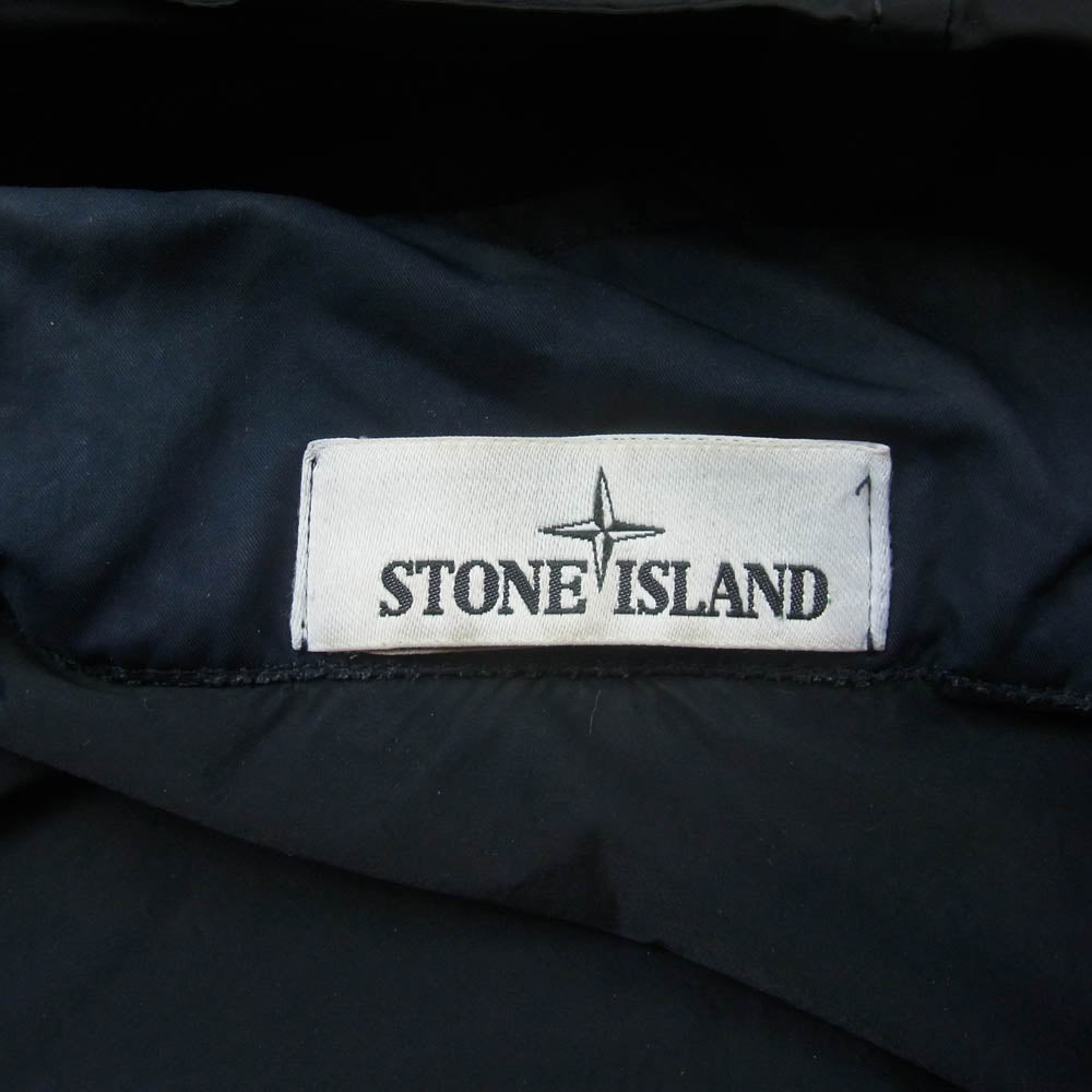 STONE ISLAND ストーンアイランド 681541851 David Tela Light-TC Army Jacket ジップアップ ライト アーミー ジャケット ブラック系 M【中古】