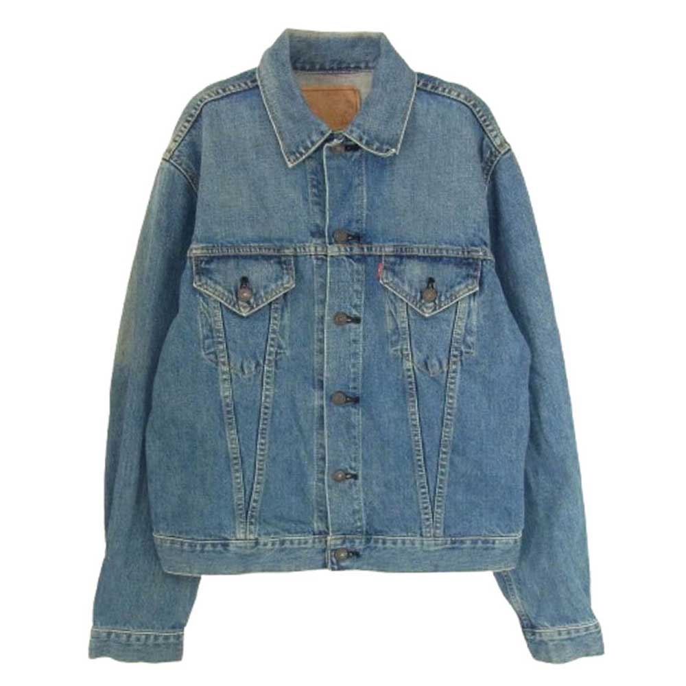 Levi's リーバイス 71557-02 3RD DENIM JACKET 71557 BIG-E 97年製 刻印J22 復刻 デニムジャケット インディゴブルー系 42【中古】