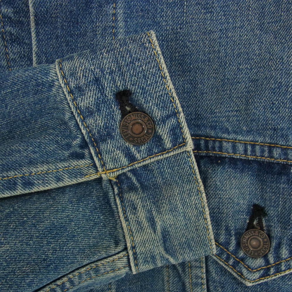 Levi's リーバイス 71557-02 3RD DENIM JACKET 71557 BIG-E 97年製 刻印J22 復刻 デニムジャケット インディゴブルー系 42【中古】
