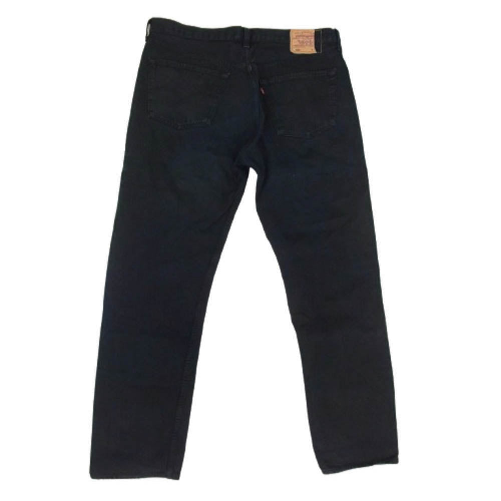 Levi's リーバイス 00501-0165 501 BLACK DENIM PANTS ユーロモデル 02年製 C01刻印 ブラックデニムパンツ ブラック系 38【中古】