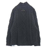 FEAR OF GOD フィアオブゴッド Cable Knit タートル ネック ケーブル ローゲージ ニット チャコール系 L【中古】