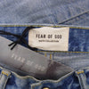 FEAR OF GOD フィアオブゴッド C000-5006-5-3 Sixth Collection Denim Jean 6thコレクション ドローコード ダメージ加工 リラックス デニムパンツ ジーンズ インディゴブルー系 30【中古】