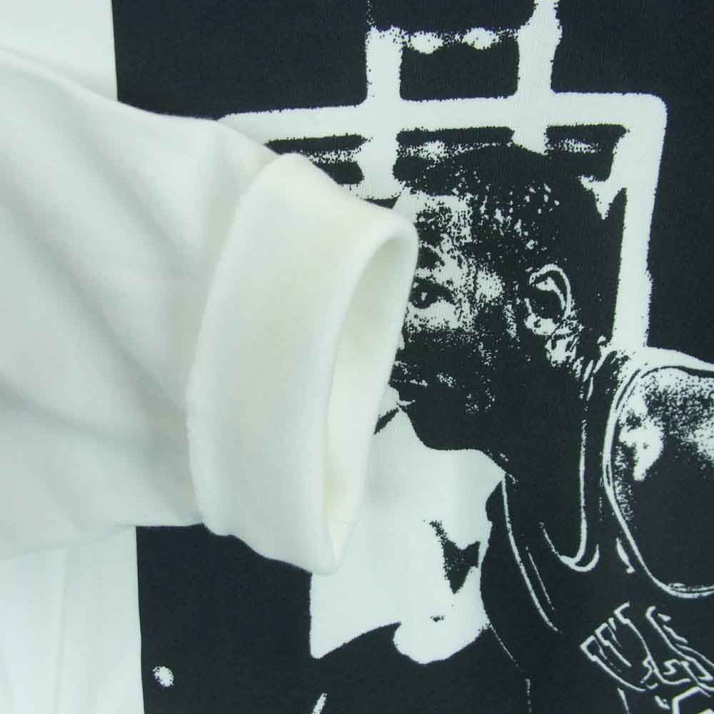 NIKE ナイキ DM2841-133 ×UNION JORDAN BRAND MJ Long Sleeve T-shirt ユニオン ジョーダン ブランド USEDダメージ加工 ロングスリーブ 長袖 Tシャツ オフホワイト系 L【中古】