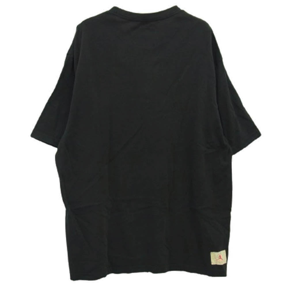 NIKE ナイキ DM2843-045 × UNION JORDAN BRAND FUTURE IS NOW SS USEDダメージ加工 ユニオン ジョーダン ブランド フューチャー イズ ナウ ショートスリーブ 半袖 Tシャツ チャコール系 XL【中古】