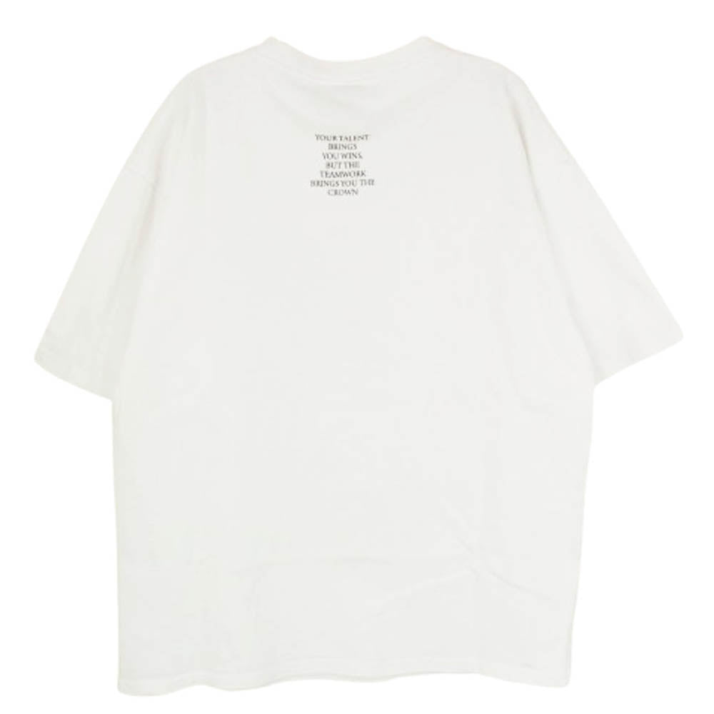 アップルバム tsuyoshi yamanaka マイケル・ジョーダン ロッドマン Unstoppable T-shirt ホワイト系 XL【中古】