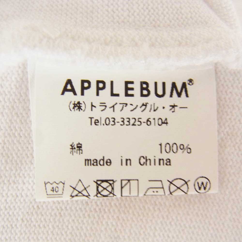 アップルバム tsuyoshi yamanaka マイケル・ジョーダン ロッドマン Unstoppable T-shirt ホワイト系 XL【中古】