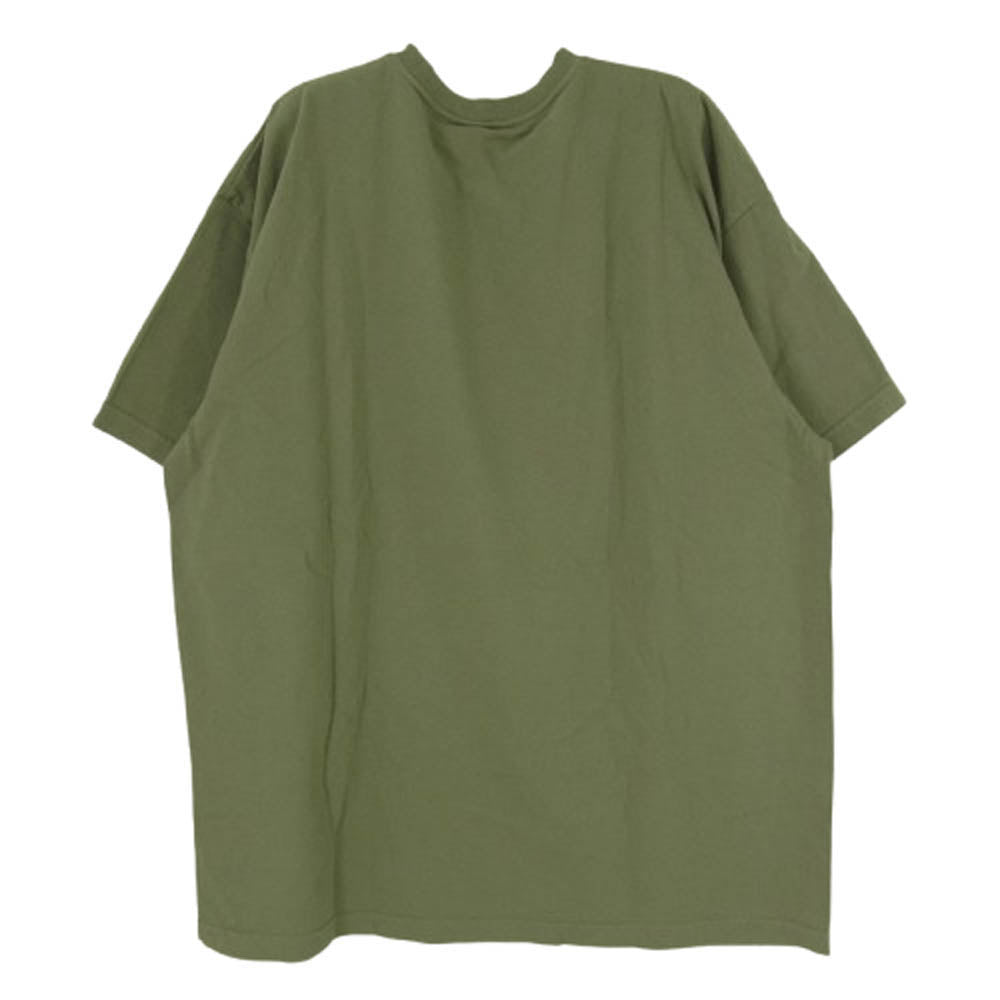 WTAPS ダブルタップス 23SS 231ATDT-STM04 SNEAK COLLECTION スネーク コレクション プリント 半袖 Tシャツ カーキ系 03【中古】