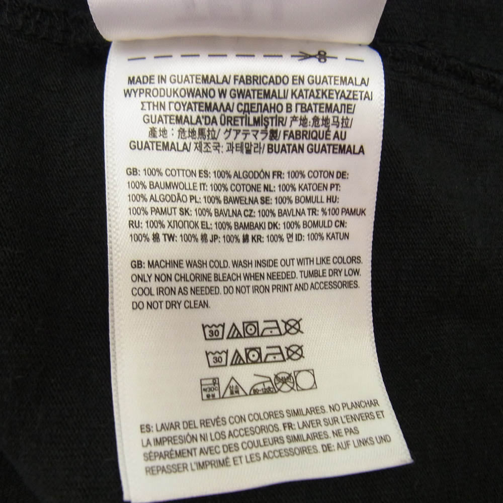 WTAPS ダブルタップス 22AW 222BWVND-CSM02S × VANS VAULT バンズ ロゴ バックプリント ポケット ショートスリーブ 半袖 Tシャツ ブラック系 X 03【中古】