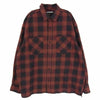 NEIGHBORHOOD ネイバーフッド 22AW 222ARNH-SHM01 ENL CHECK SH LS チェック ロングスリーブ 長袖 シャツ レッド系 L【中古】