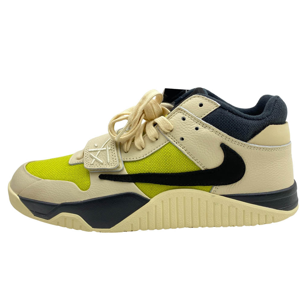 NIKE ナイキ FZ8117-102 × Travis Scott Jordan Jumpman Jack TR CJ1 T-Rexx Bright Cactusトラヴィススコット ジョーダン ジャンプマン ジャック ブライトカクタス ベージュ系 29cm【新古品】【未使用】【中古】