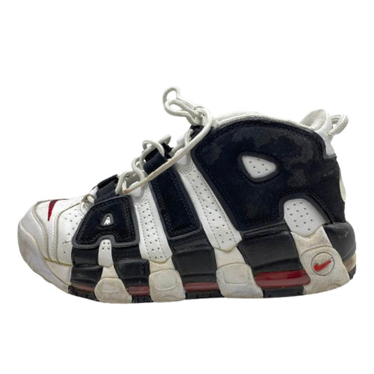 NIKE ナイキ 414962-105 AIR MORE UPTEMPO WHITE BLACK UNIVERSITY RED エア モア アップテンポ ハイカットスニーカー ブラック系 ホワイト系 26cm【中古】