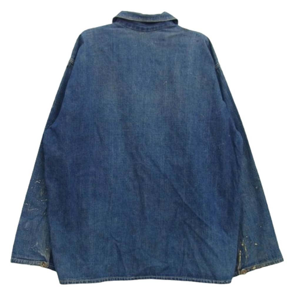 ヴィンテージ 30s M-35 U.S.ARMY DENIM PULLOVER JACKET インディゴブルー系【中古】