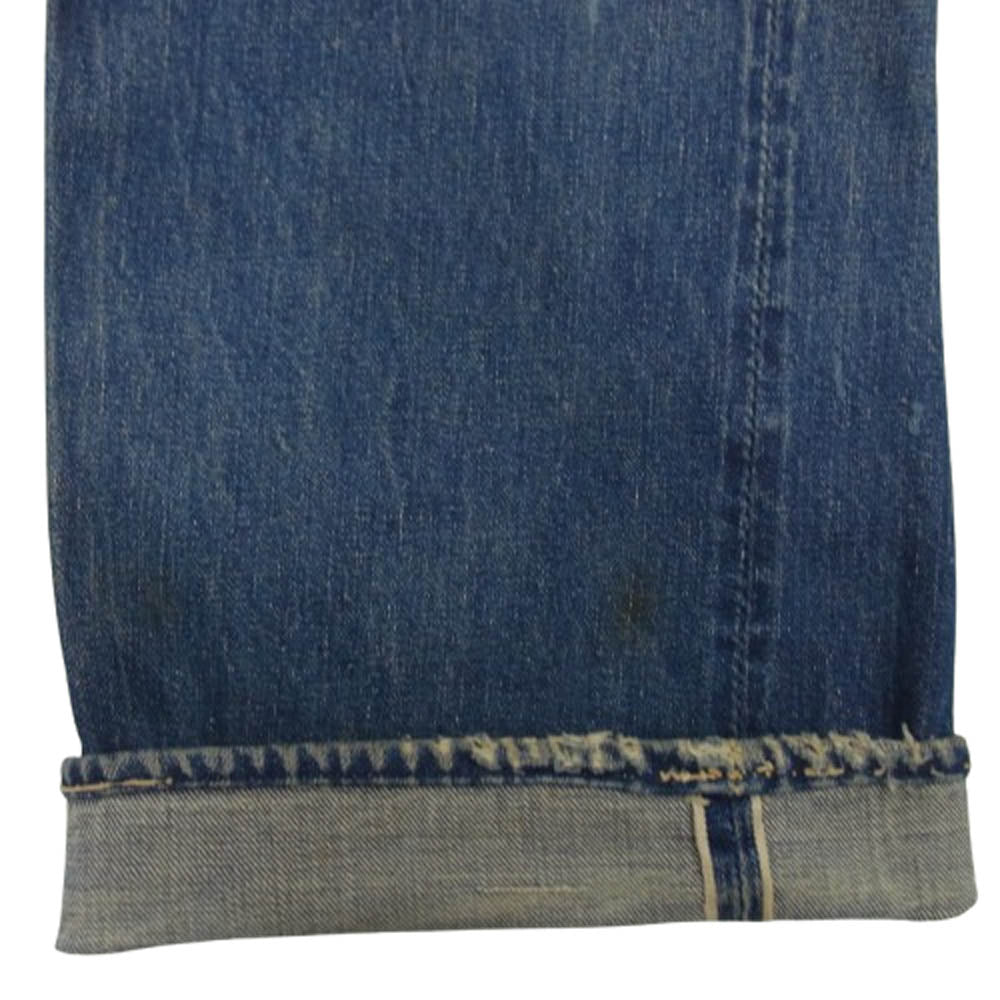 Levi's リーバイス 60s 501XX 刻印ツメ 両面均等V 通常R デニムパンツ インディゴブルー系【中古】