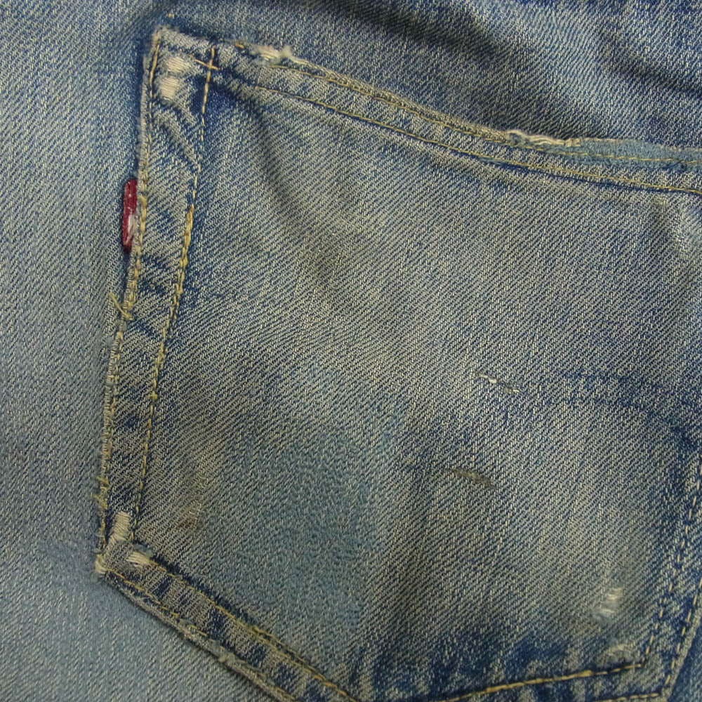 Levi's リーバイス 60s 501XX 刻印ツメ 両面均等V 通常R デニムパンツ インディゴブルー系【中古】