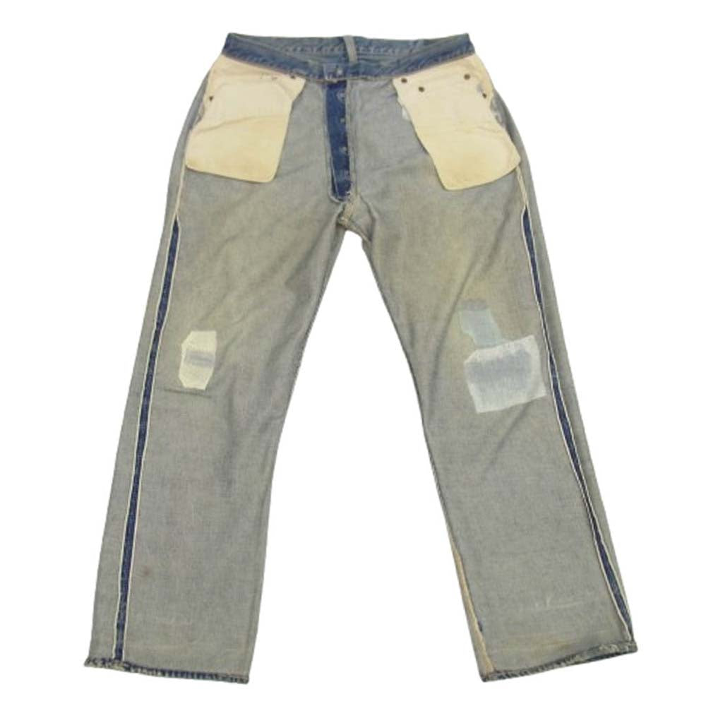 Levi's リーバイス 60s 501XX 刻印ツメ 両面均等V 通常R デニムパンツ インディゴブルー系【中古】