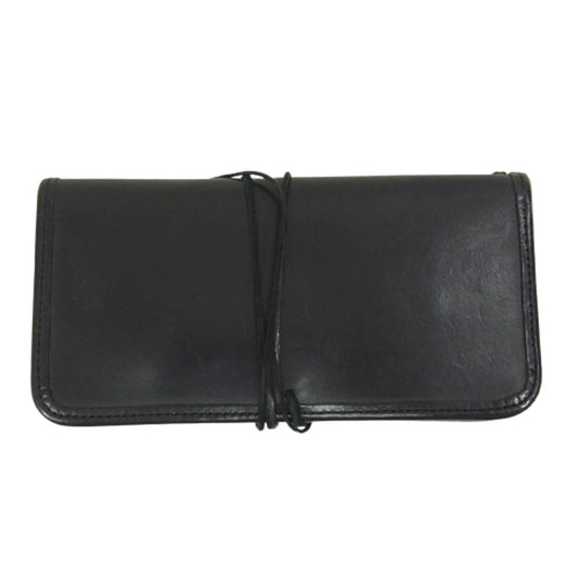 FIRST ARROW's ファーストアローズ L-013-J K18付 コンチョロング レザー ウォレット ブラック系【中古】