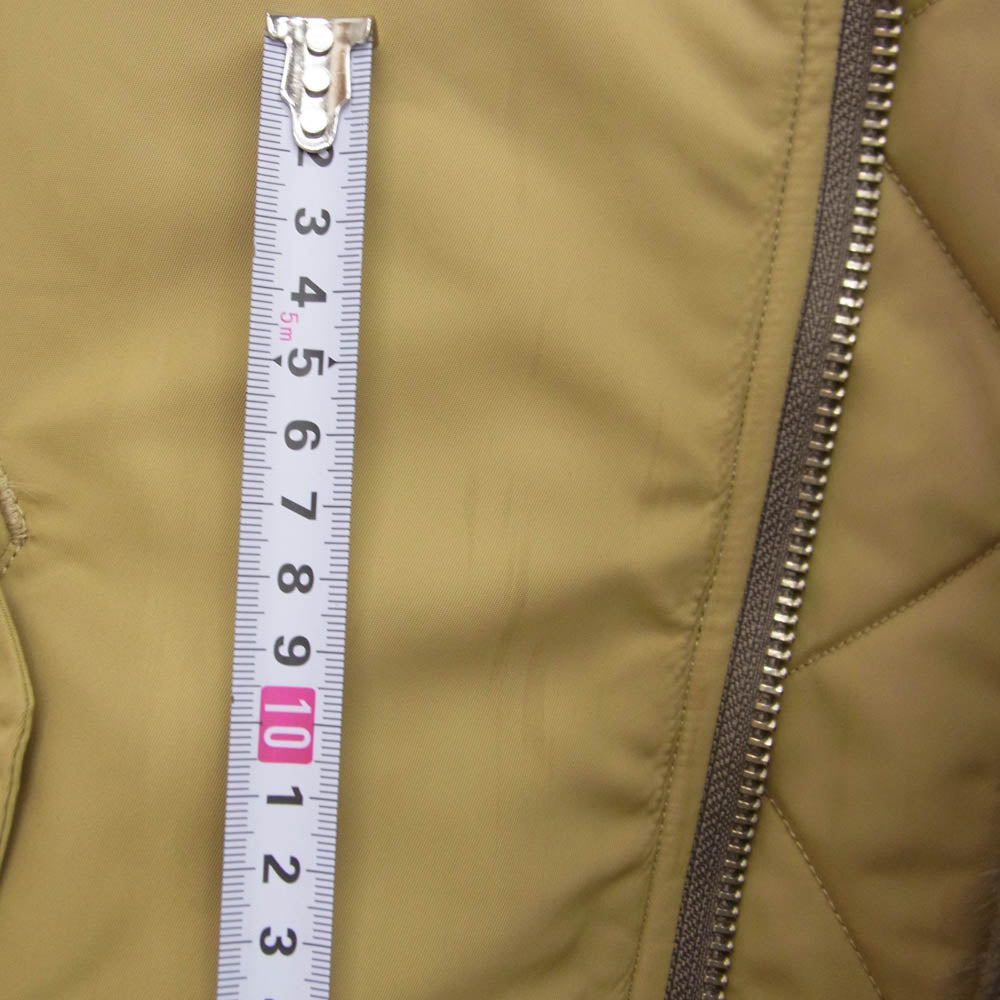 ブラック ウィドー 22SS-JK01 ファー フライト ミリタリー ジャケット カーキ系 XL【中古】