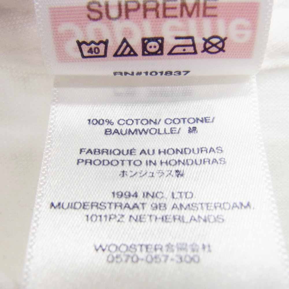 Supreme シュプリーム 25SS SpongeBob Castelli Racing L/S Tee スポンジ ボブ カステッリ レーシング L/S Tシャツ ホワイト系 S【中古】