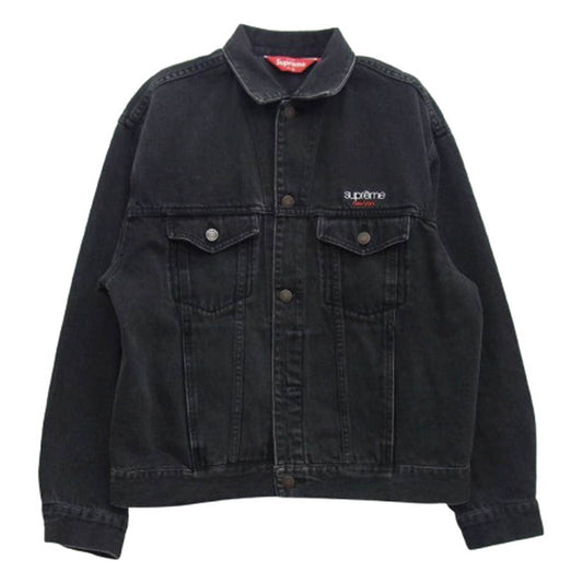 Supreme シュプリーム 25SS Denim Trucker Jacket Black デニム トラッカー ジャケット ブラック系 S【中古】