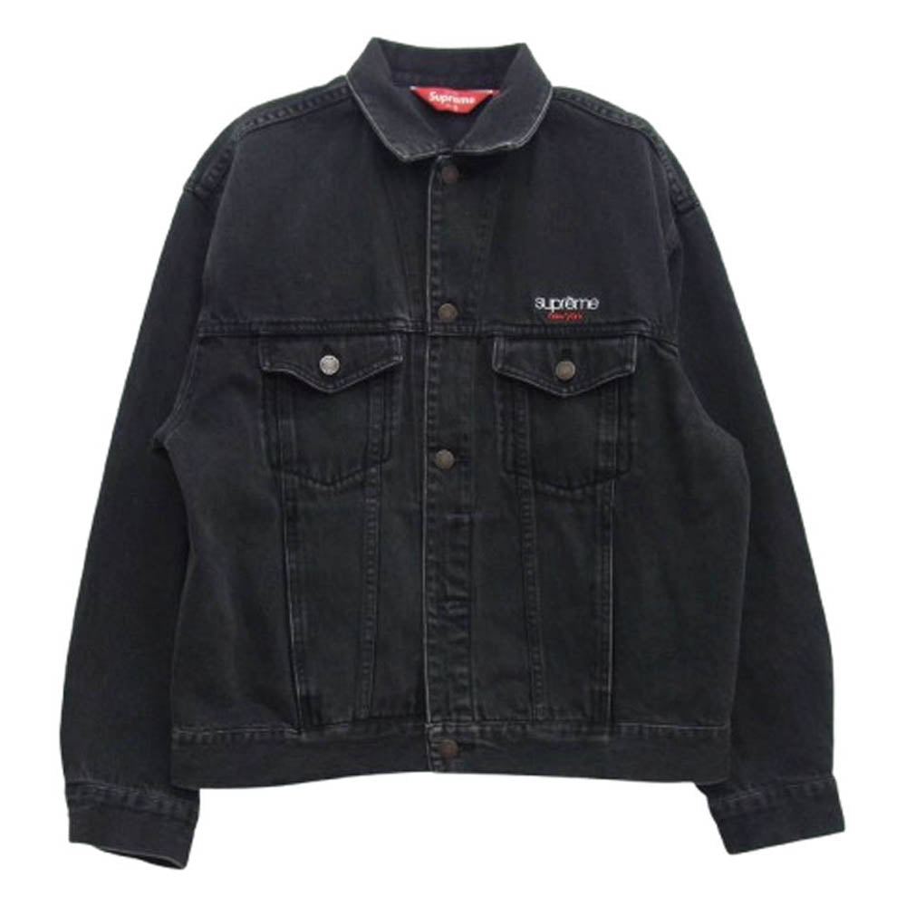 Supreme シュプリーム 25SS Denim Trucker Jacket Black デニム