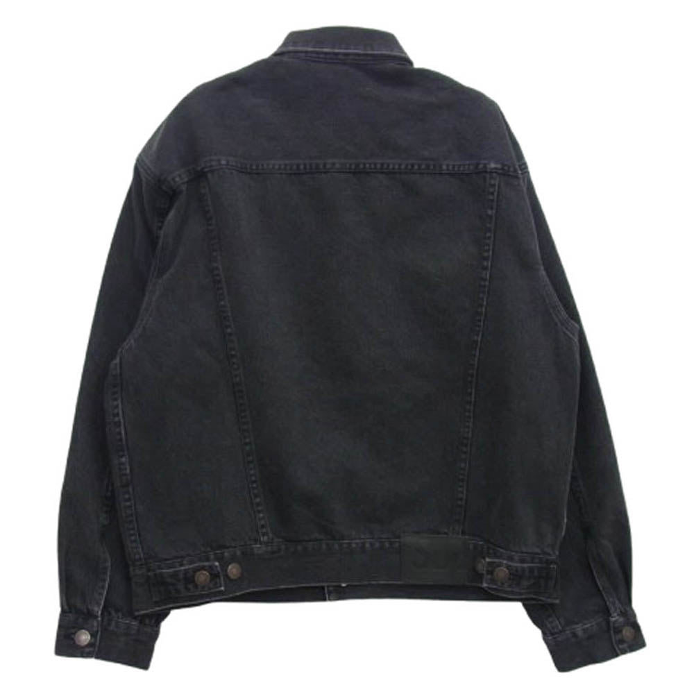Supreme シュプリーム 25SS Denim Trucker Jacket Black デニム トラッカー ジャケット ブラック系 S【中古】