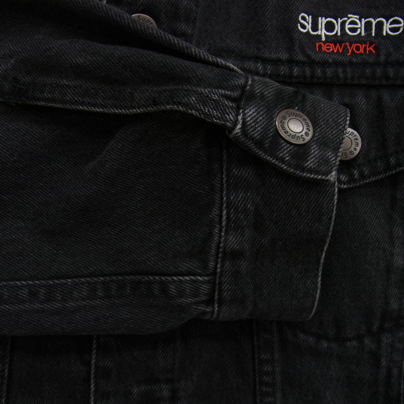 Supreme シュプリーム 25SS Denim Trucker Jacket Black デニム