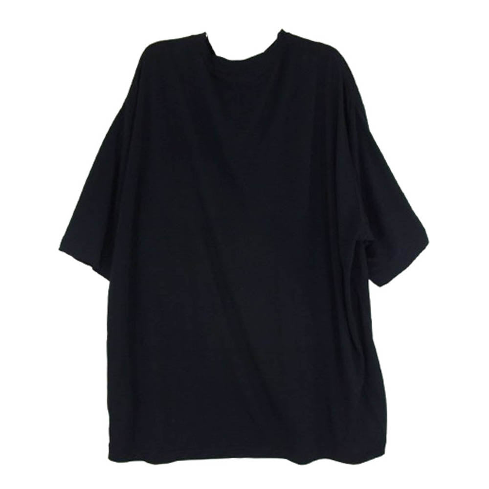 COMOLI コモリ 23SS X01-05013 サマーウール 天竺 半袖 クルー Tシャツ ネイビー系 3【中古】