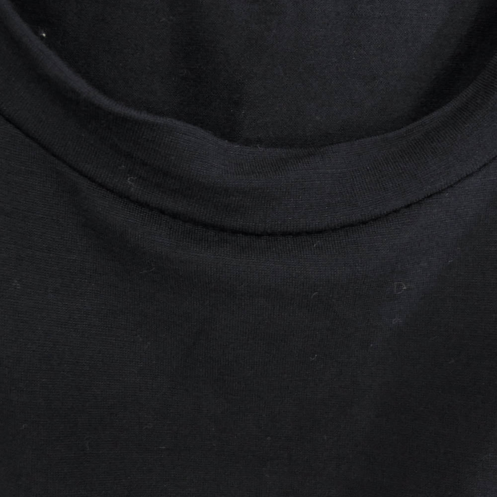 COMOLI コモリ 23SS X01-05013 サマーウール 天竺 半袖 クルー Tシャツ ネイビー系 3【中古】