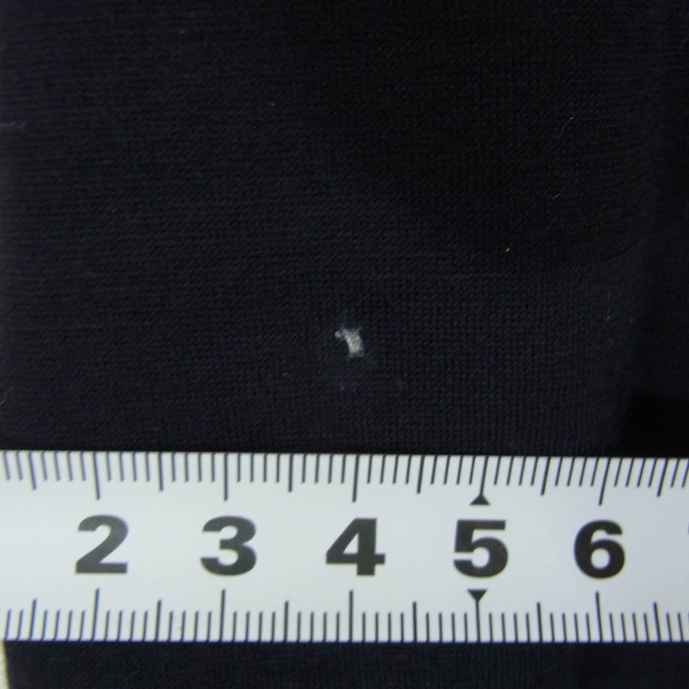 COMOLI コモリ 22AW W03-05006 サマーウール長袖クルーTシャツ ブラック系 L【中古】