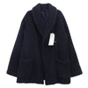 COMOLI コモリ 19AW Q03-04001 カシミヤショールカラーコート ネイビー系 2【中古】