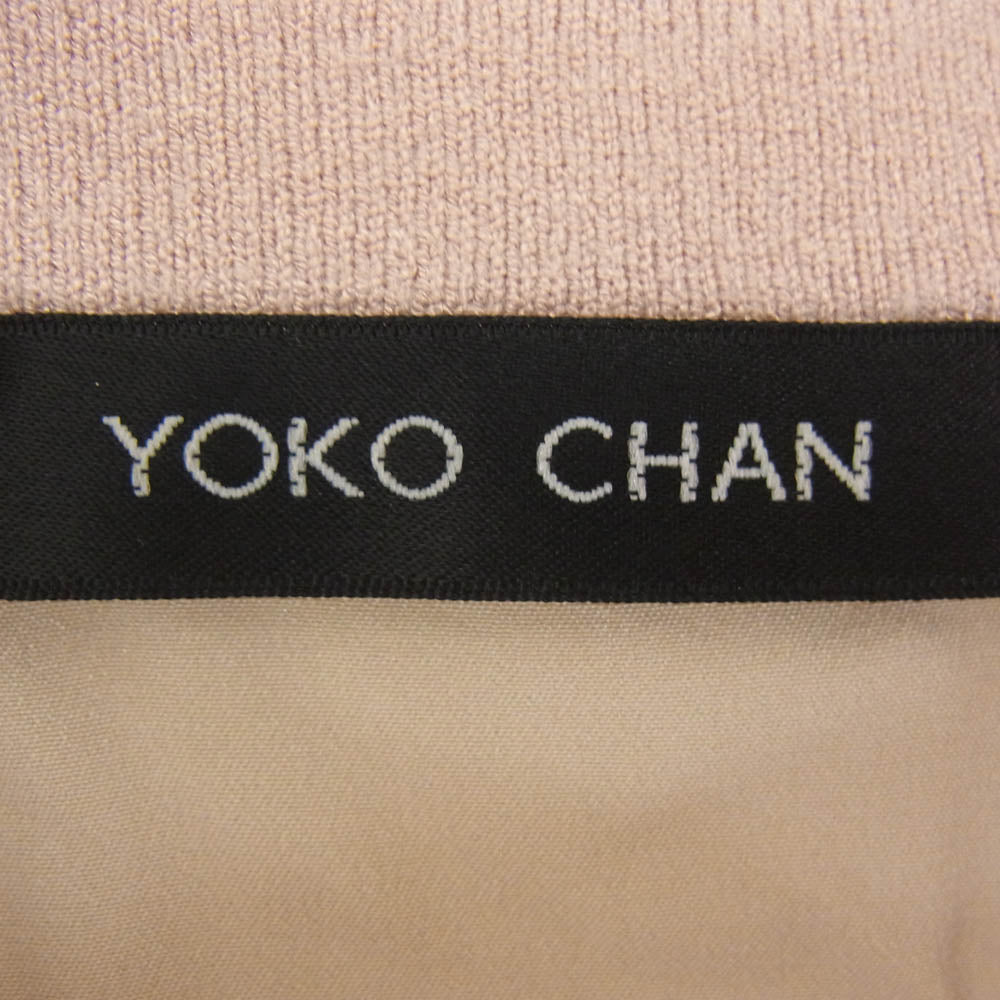 YOKO CHAN ヨーコチャン YCSN-317-036 シルク 長袖 カーディガン ピンク ピンク系【中古】