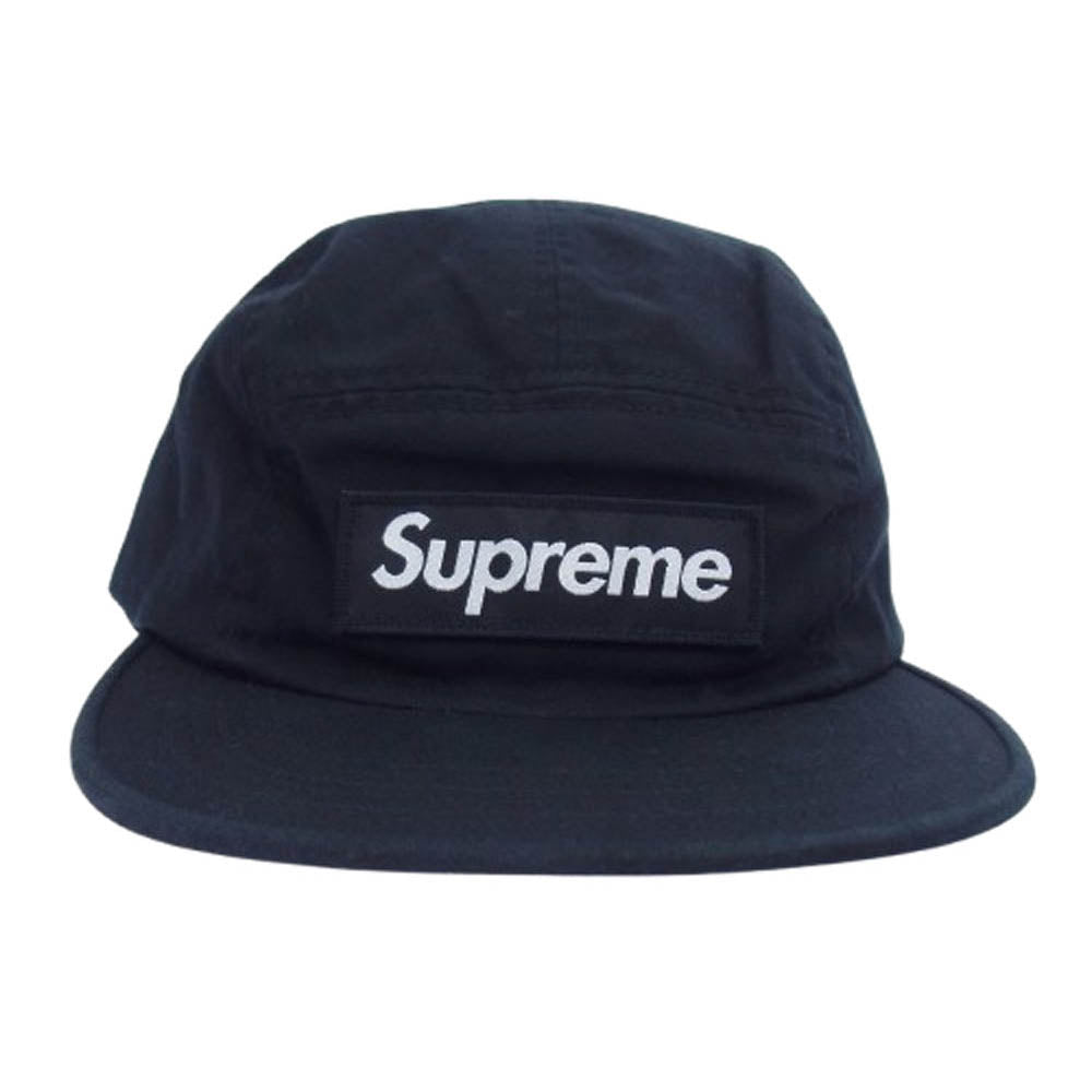 Supreme シュプリーム BOXLOGO CAMP CAP ボックスロゴ キャンプ キャップ ブラック系【中古】