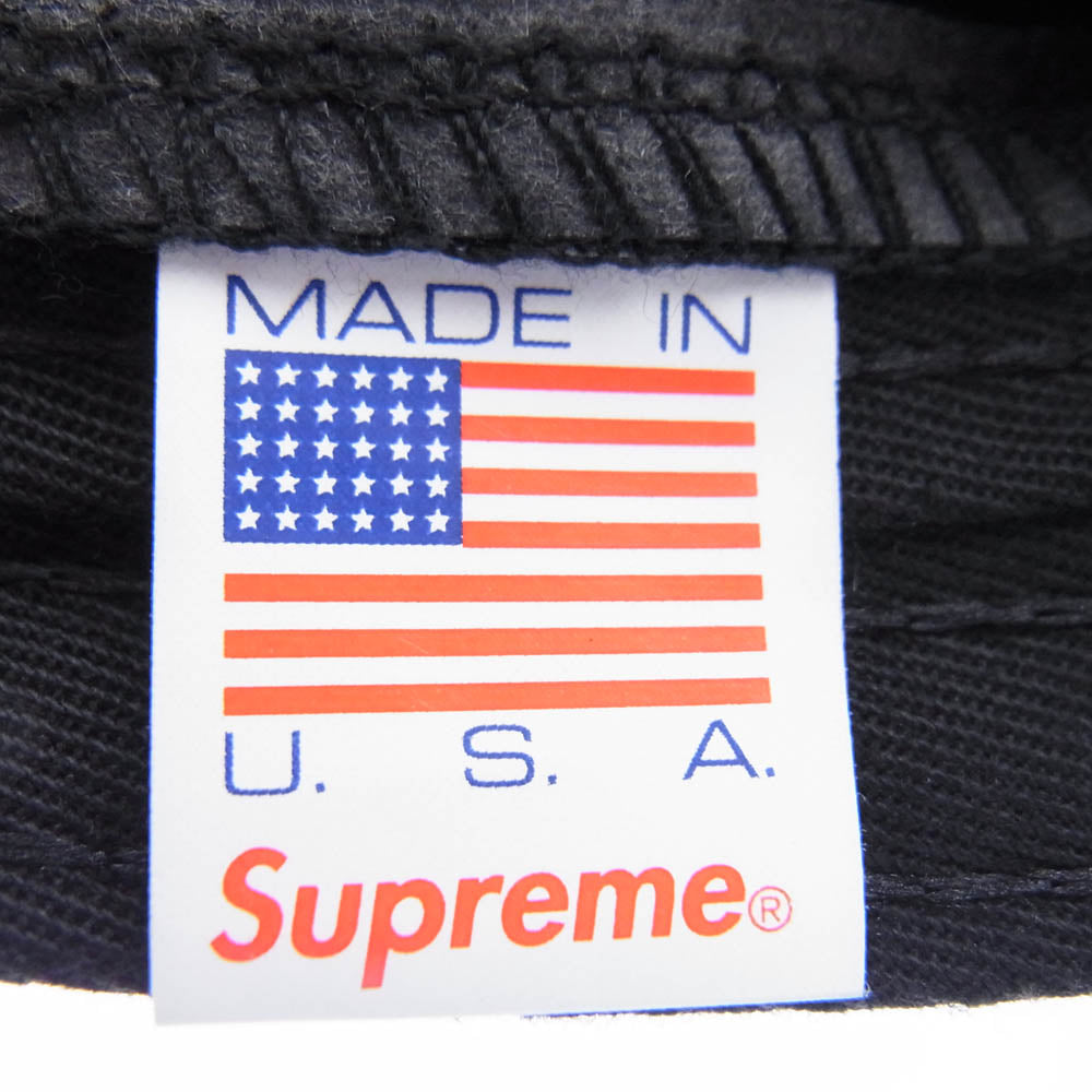 Supreme シュプリーム BOXLOGO CAMP CAP ボックスロゴ キャンプ キャップ ブラック系【中古】