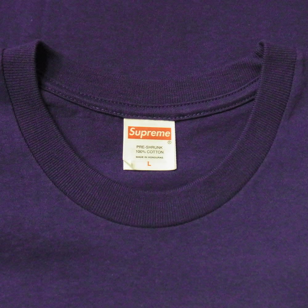 Supreme シュプリーム 25SS Max B Tee Purple マックス B Tシャツ 半袖カットソー パープル系 L【美品】【中古】