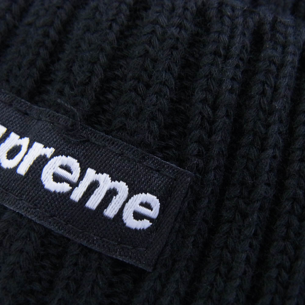 Supreme シュプリーム 25SS Small Box Logo Overdyed Beanie スモールボックスロゴリブビーニー ブラック系【新古品】【未使用】【中古】